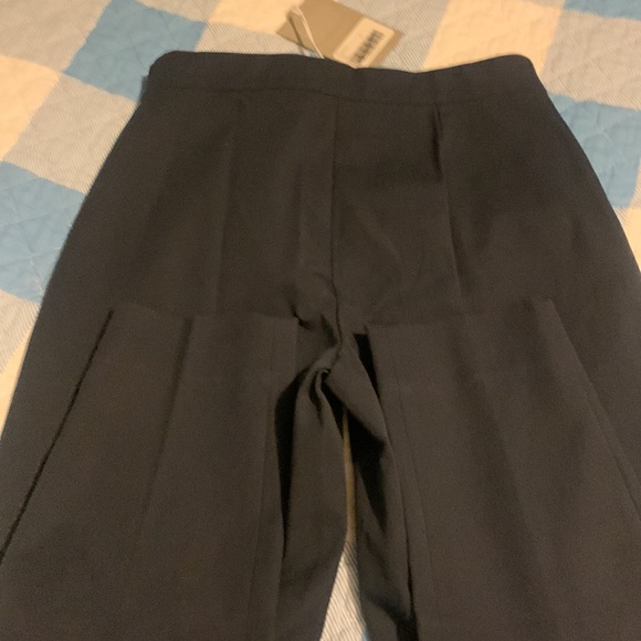 Everlane The Side-Zip Work Pant navy blue high rise ankle skinny seamed back 2 - Picture 8 of 14